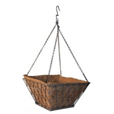 Panacea Square Hanging Basket with Double Diamond